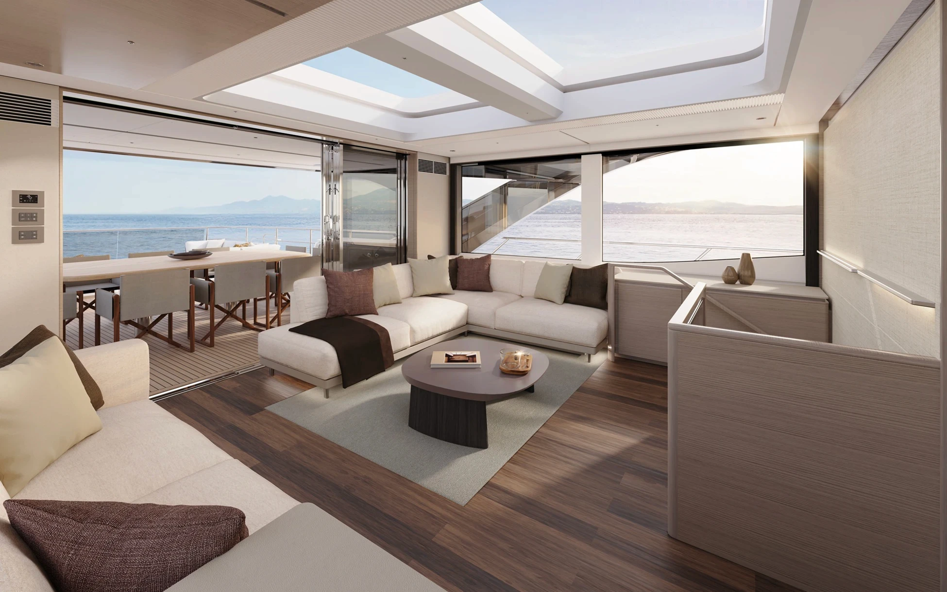 Princess X90 Interior