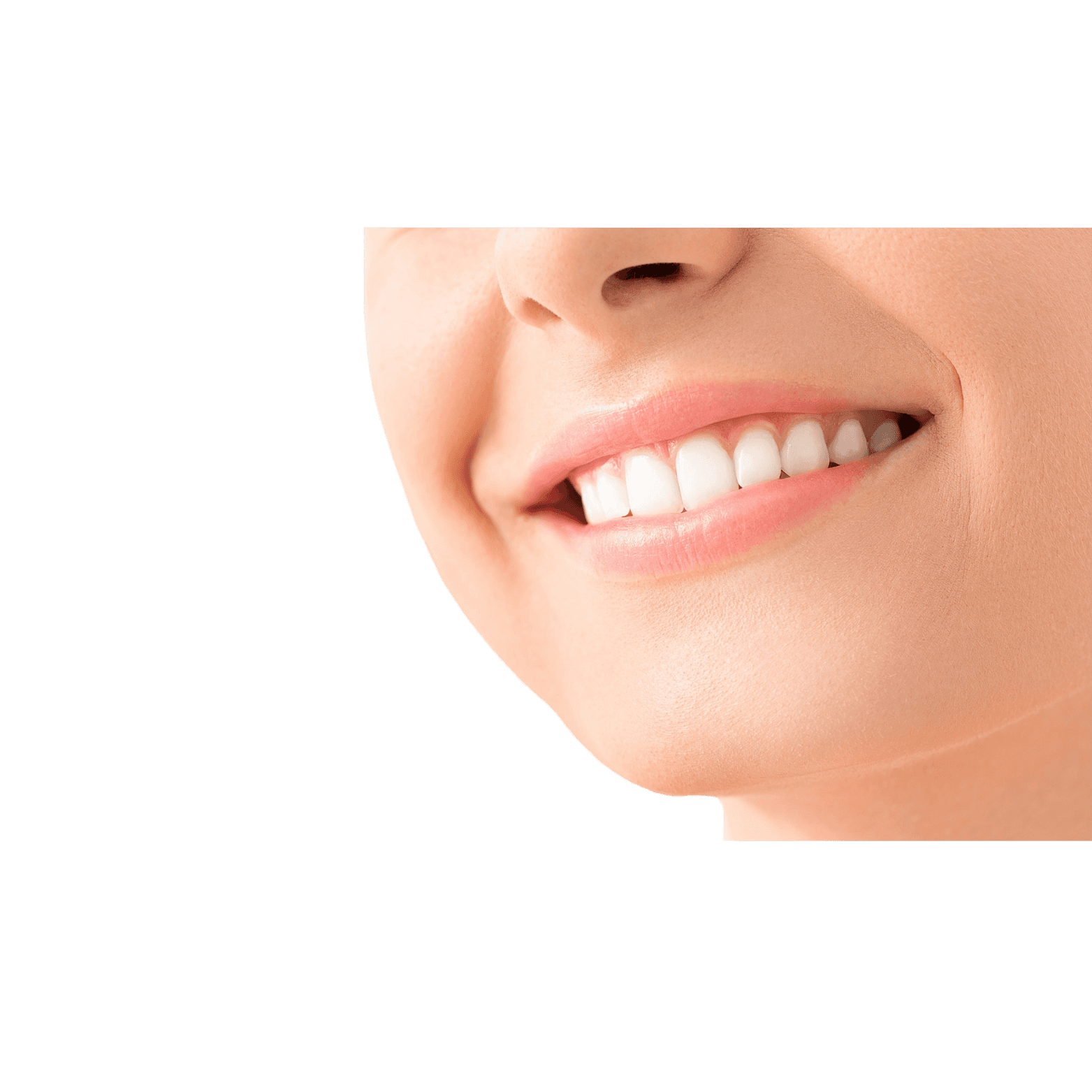 Girl with a bright white smile