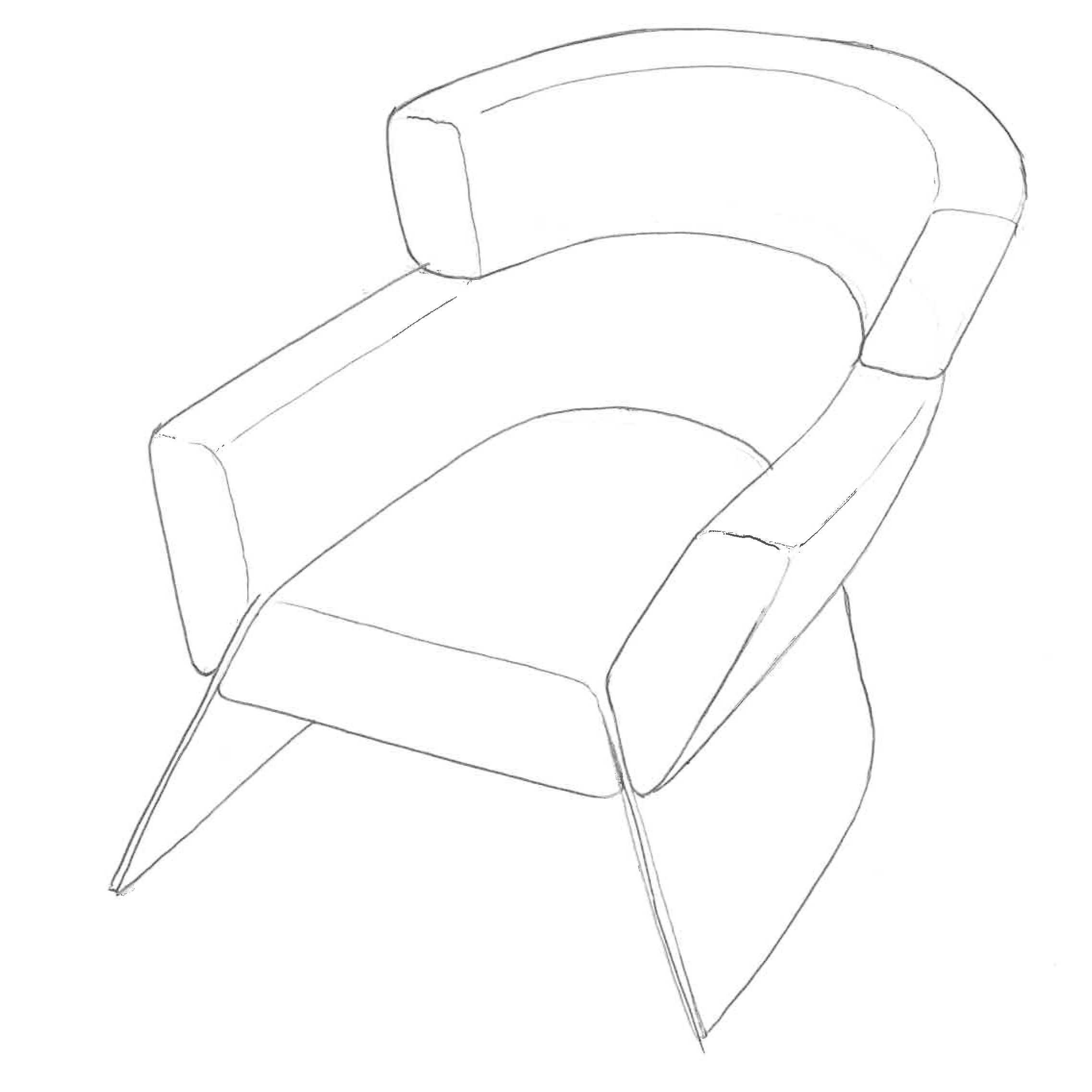 Cippus Armchair — detail view