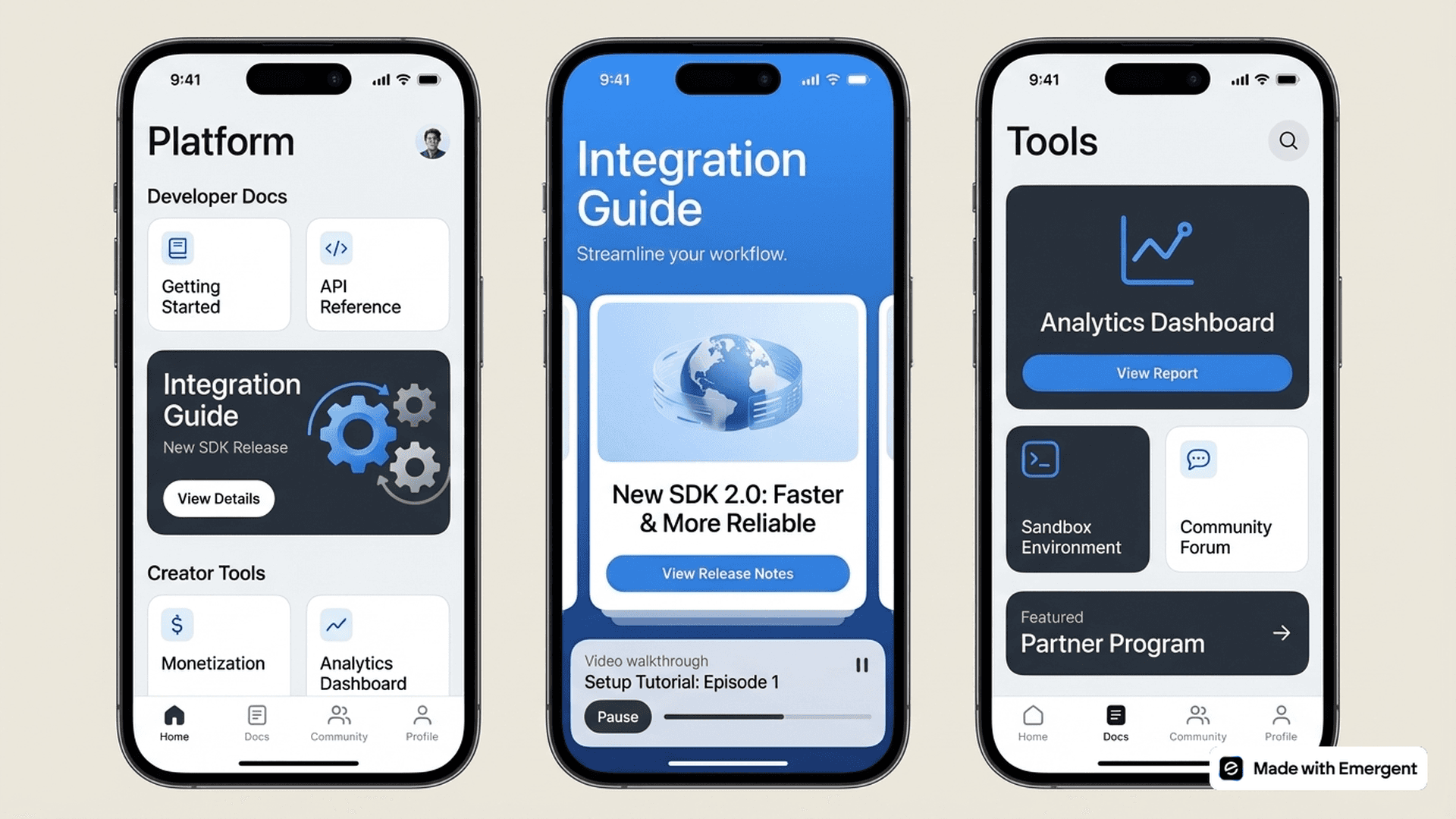 Platform App Made with Emergent