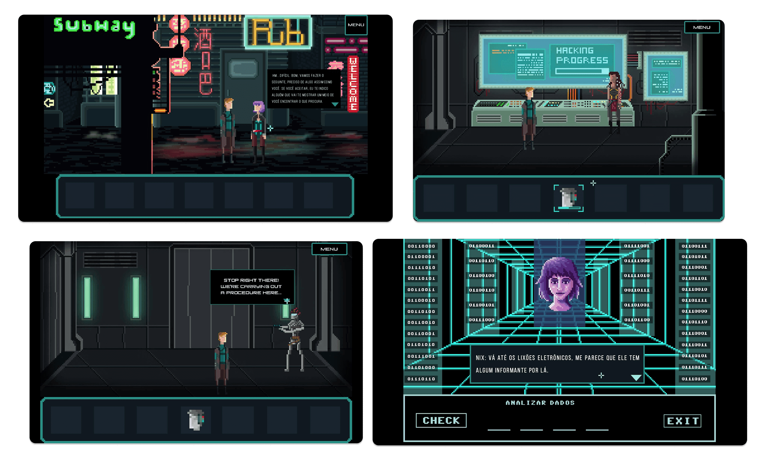 Imagens das telas do jogo Silence in Space - Season Two