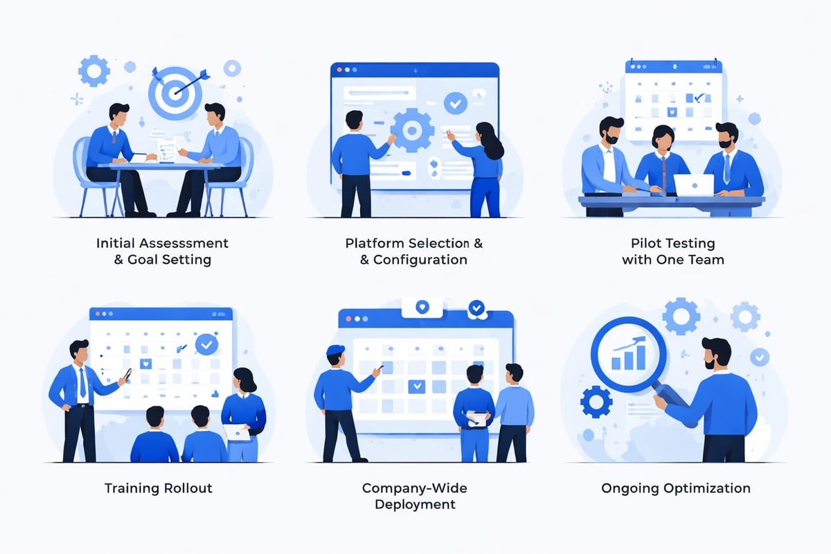 Implementation timeline