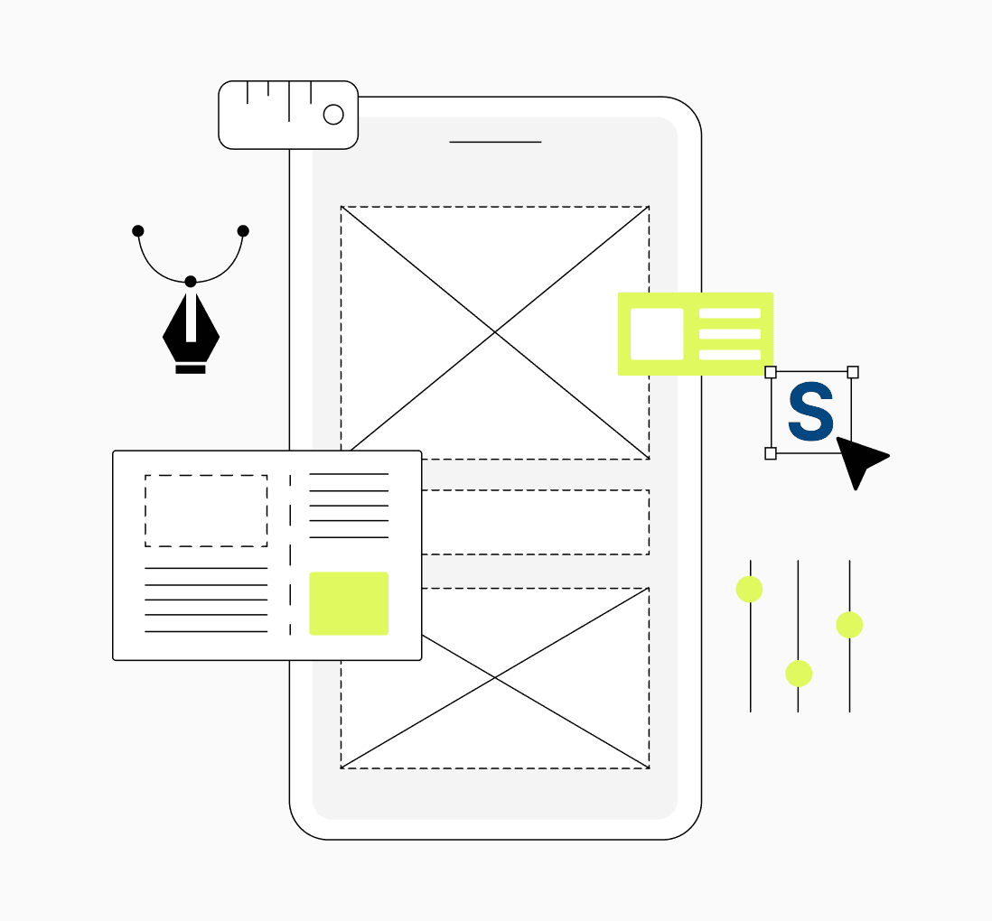 Design elements working together to build an e-commerce framework