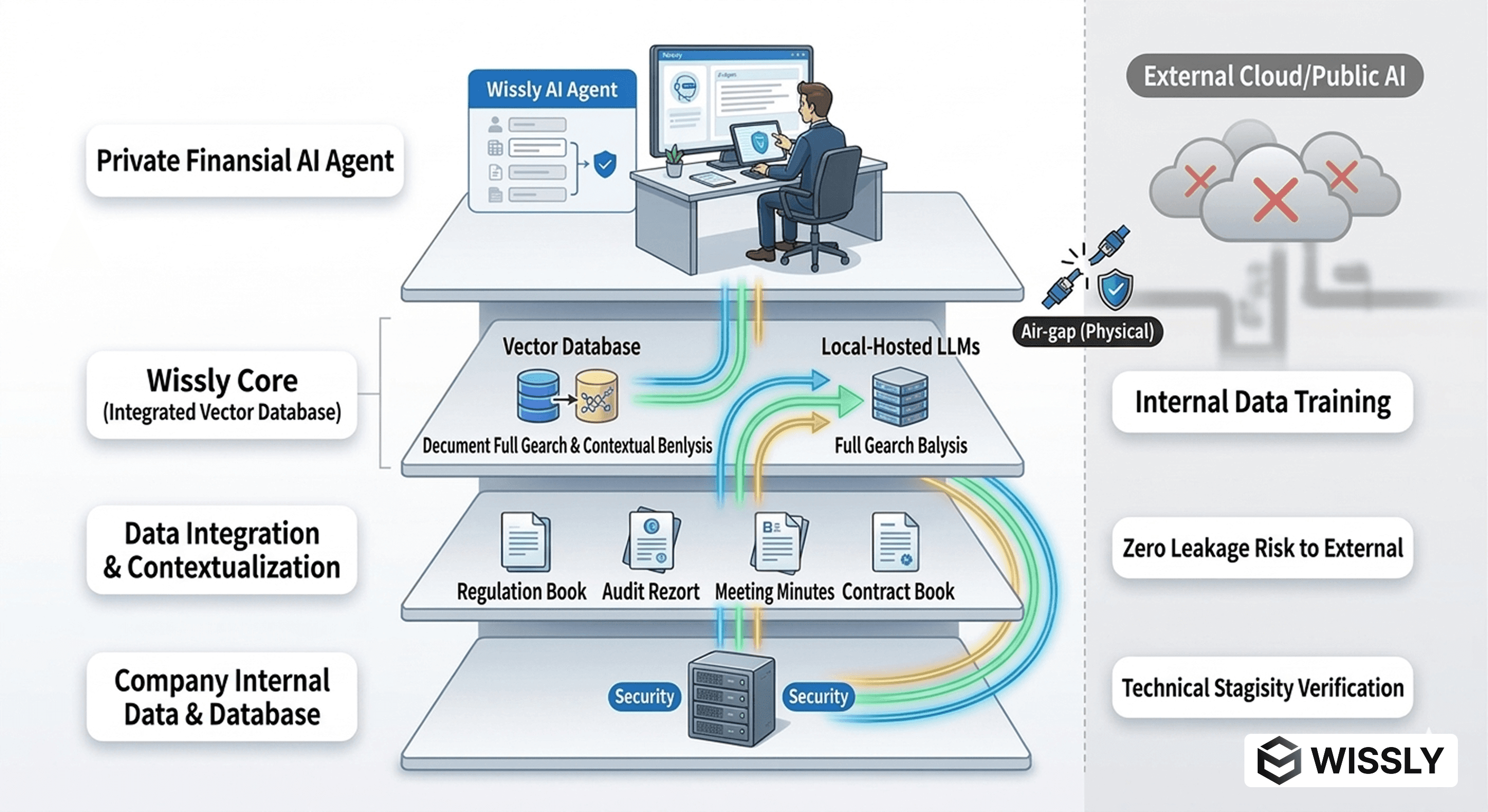 The Final Step of AI Adoption in Financial: Building an Intelligent OS within a Secure Private Space