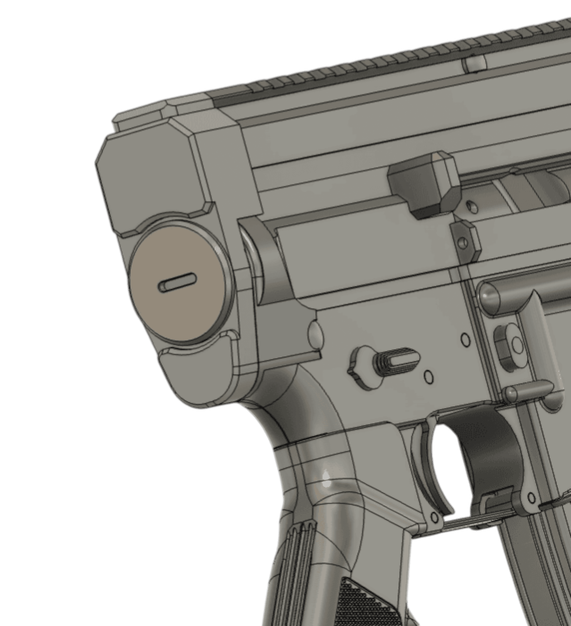 Bufferless AR pistol Blecher LLC