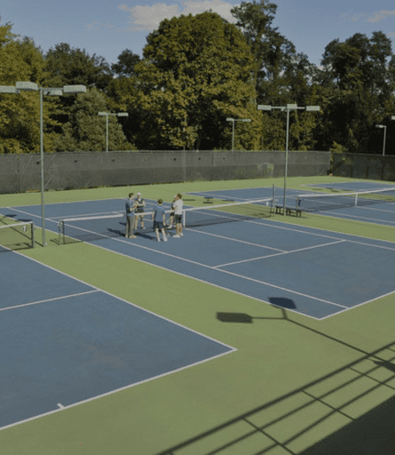 Promenade Tennis Club in Bethesda, MD, Maryland, United States, where Stefan Stanokovic tennis coach runs private tennis lessons