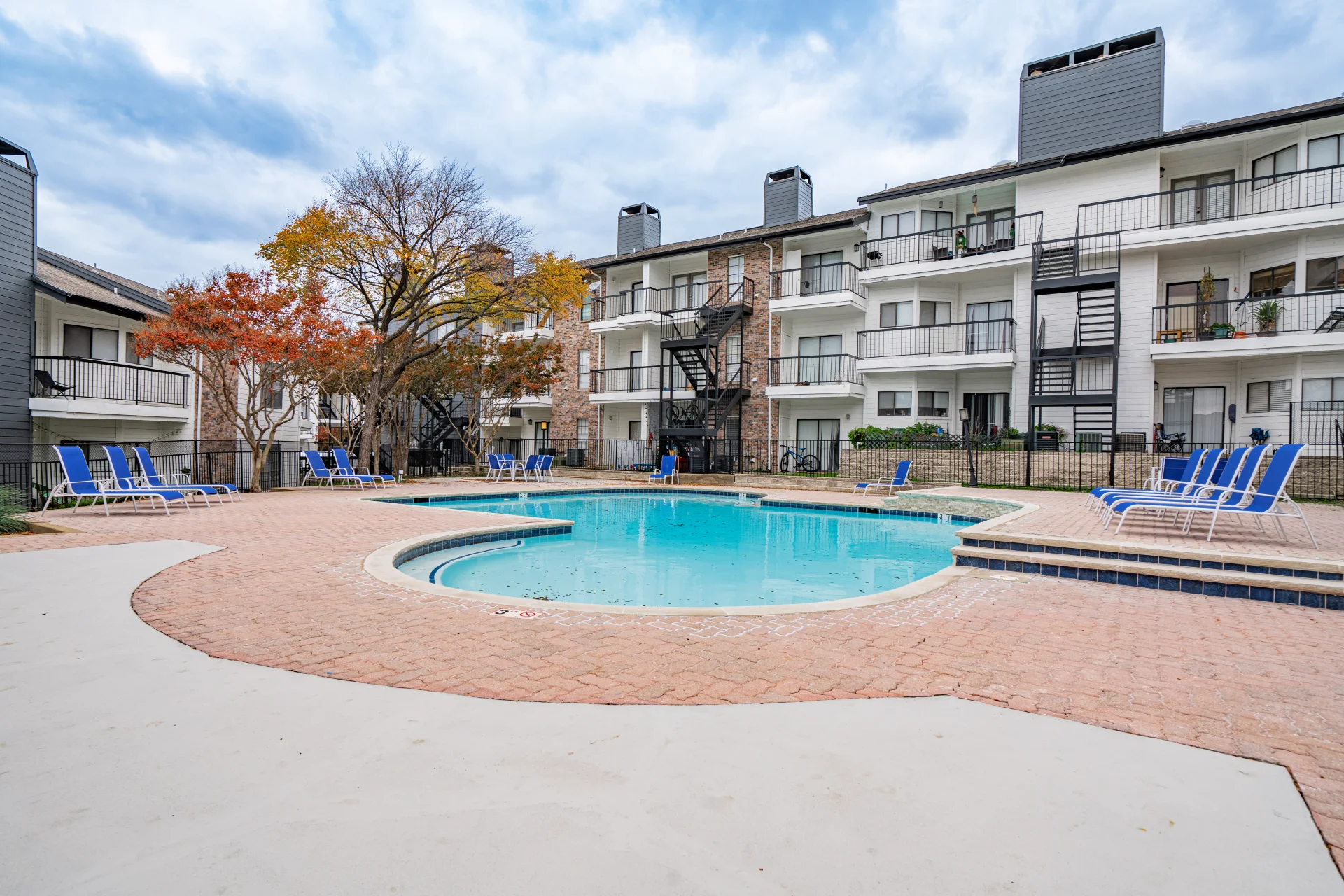Pool from a Savoy property.
