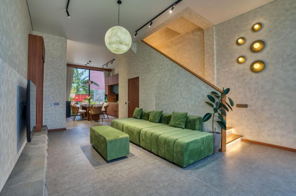 A completed two-level 2-bedroom villa in Bukit, Melasti