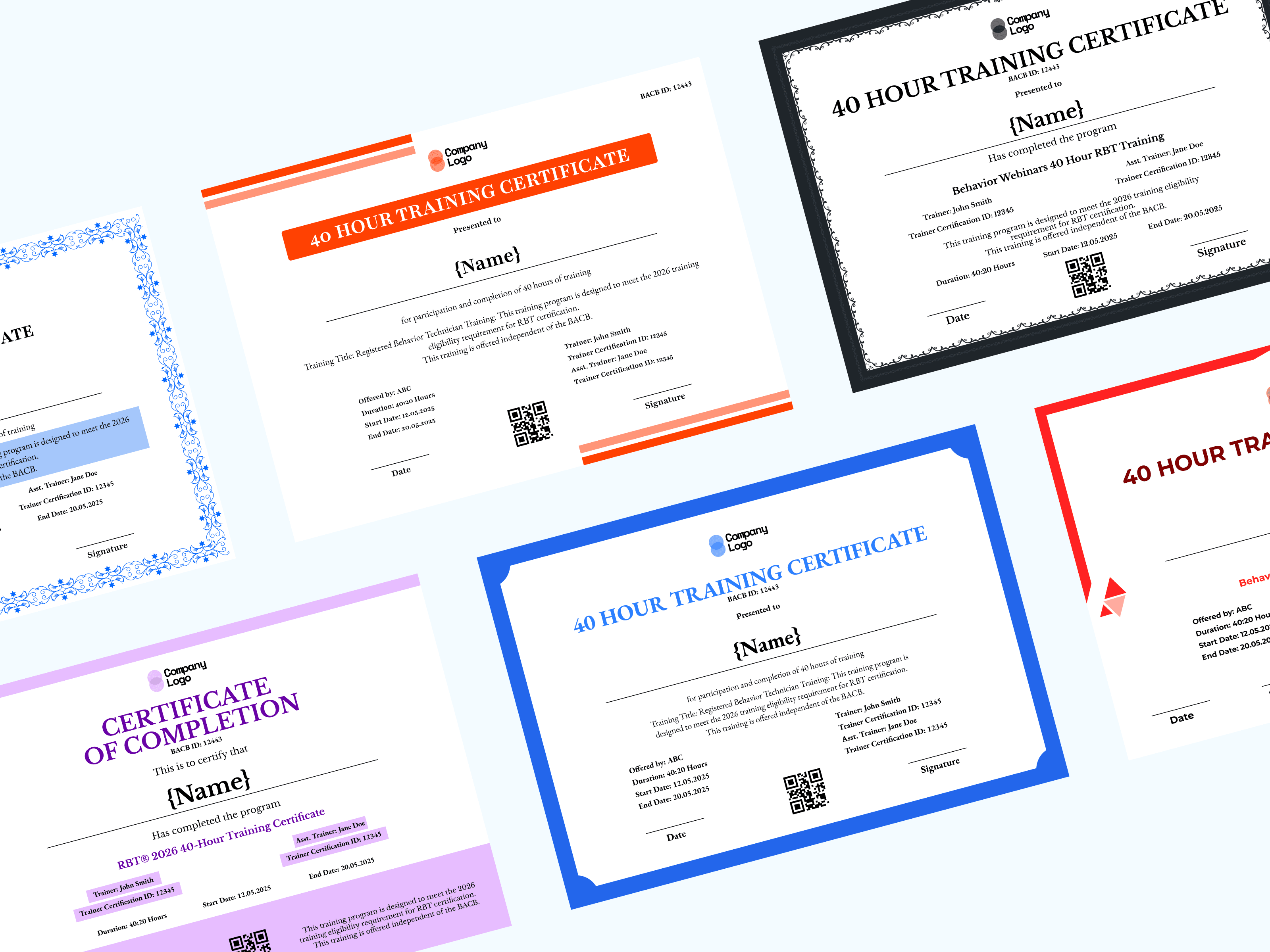 RBT Certificate