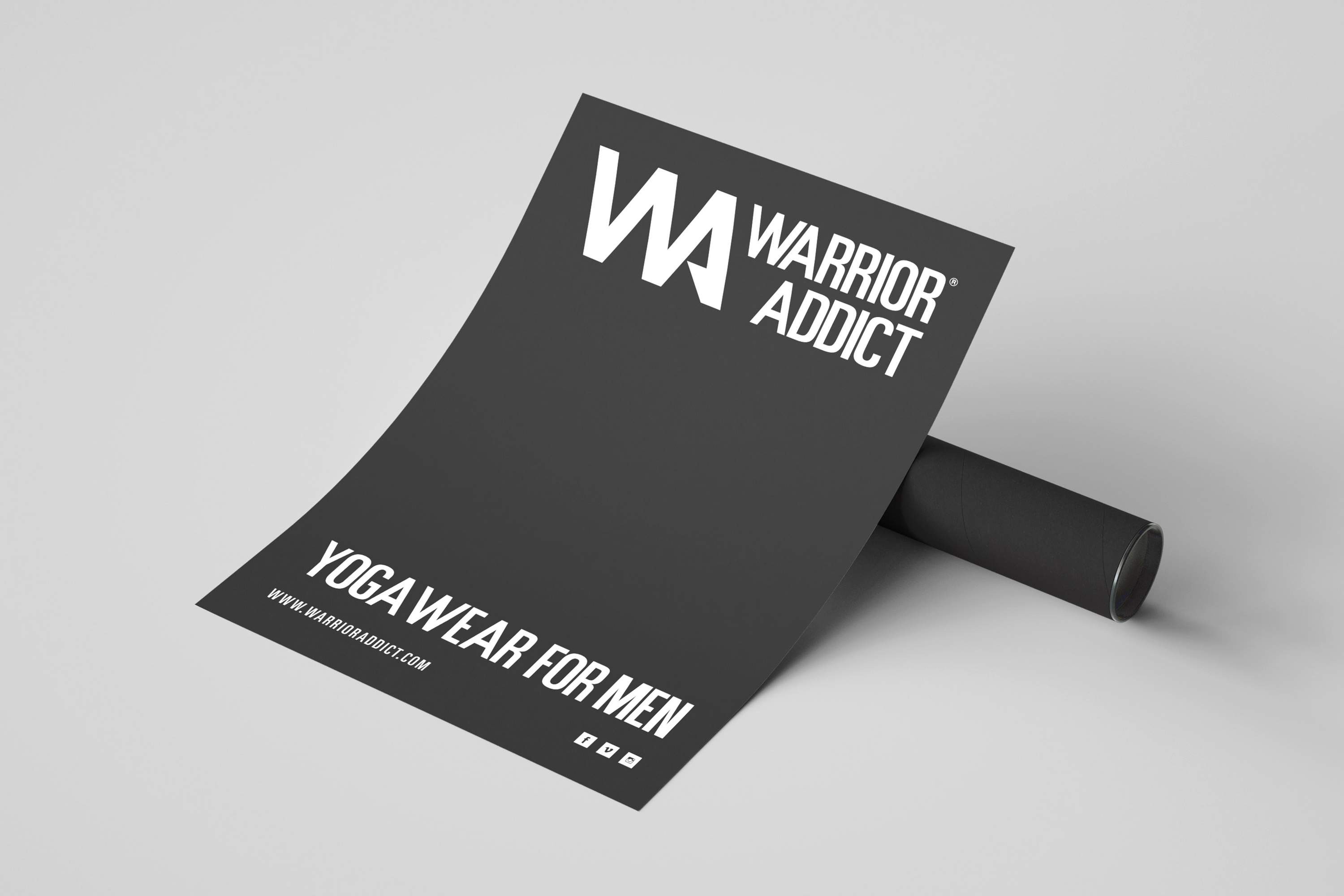 Warrior Addict Poster