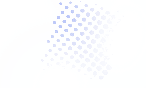 Blue dots faded in a gradient