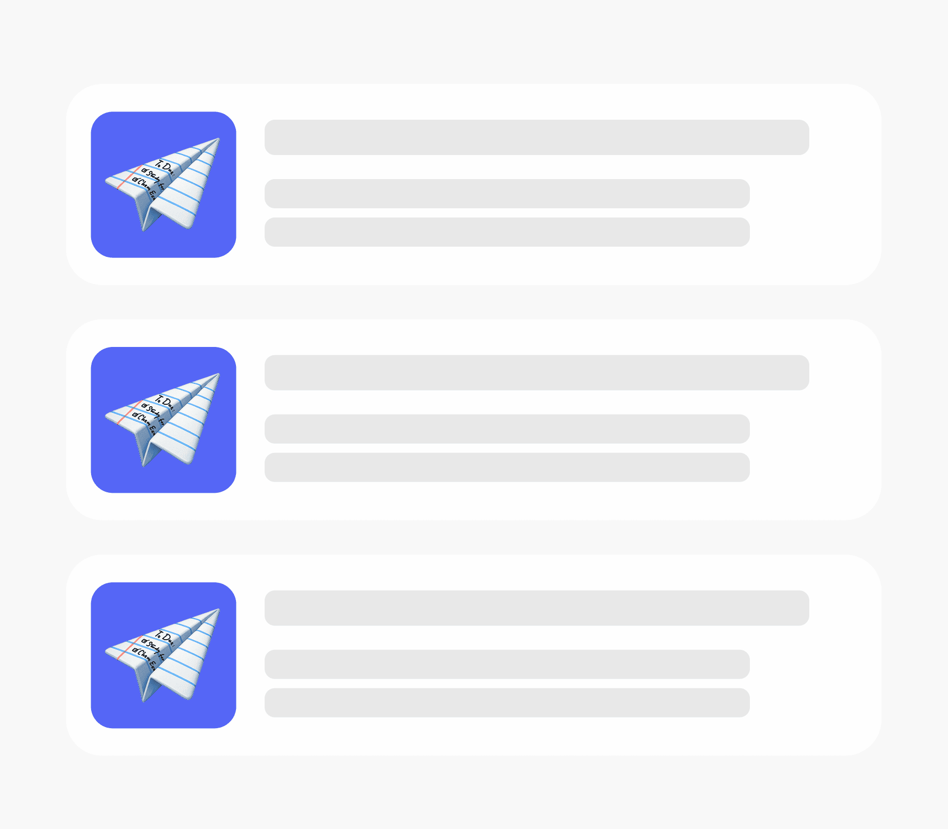Envelope containing recommendations like “Fix churn spike” and “Action,” symbolizing actionable insights.