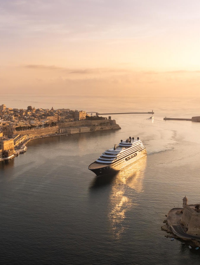 The Ritz-Carlton Yacht Collection at sea
