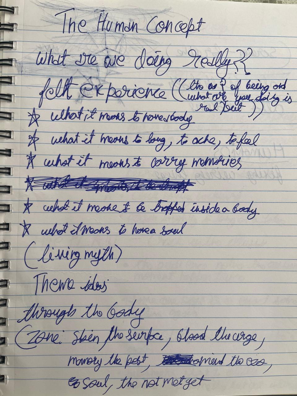 Human concept note