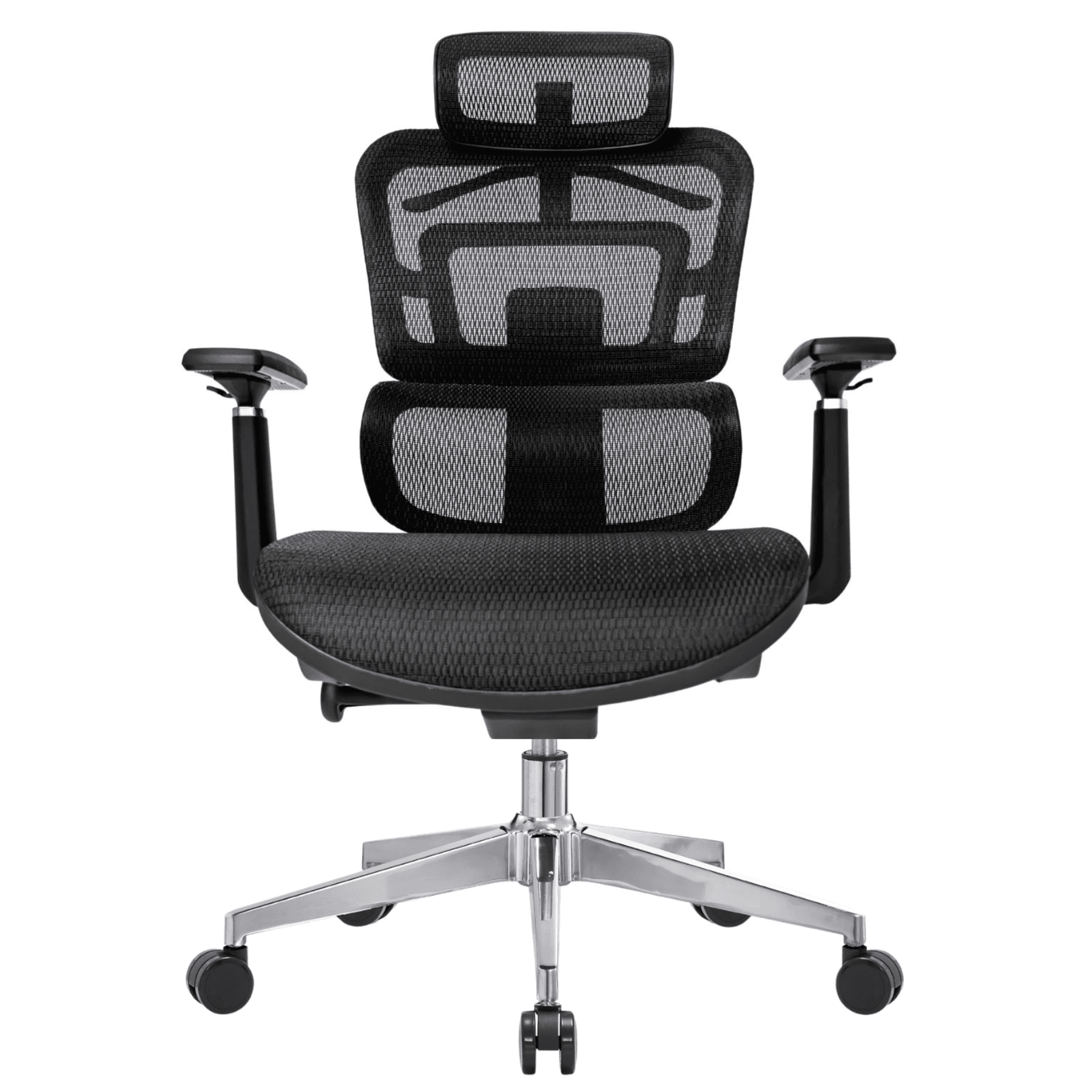Silla Ejecutiva Malla Premium — Respaldo Alto