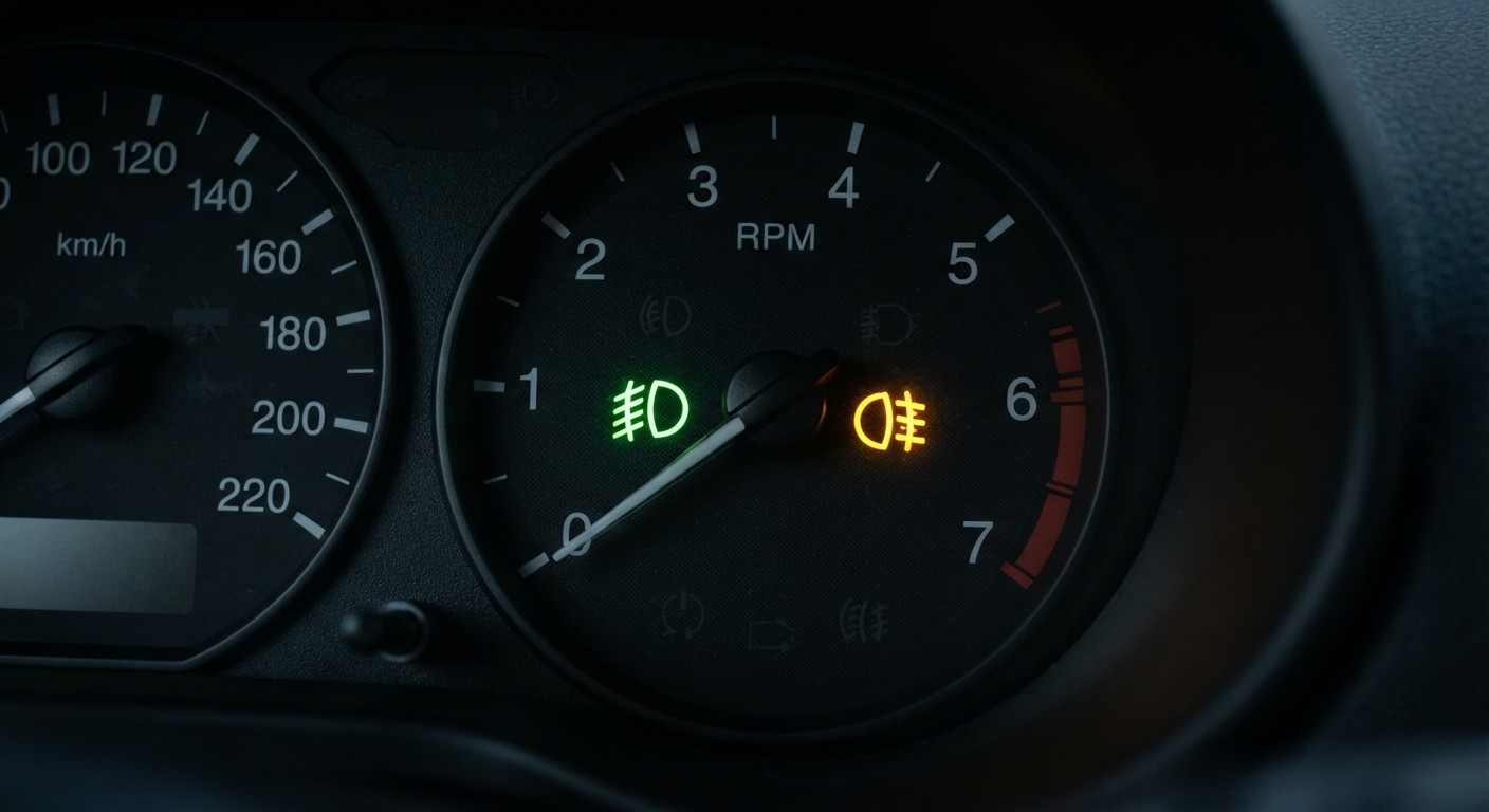 spie luci fendinebbia anteriori e posteriori