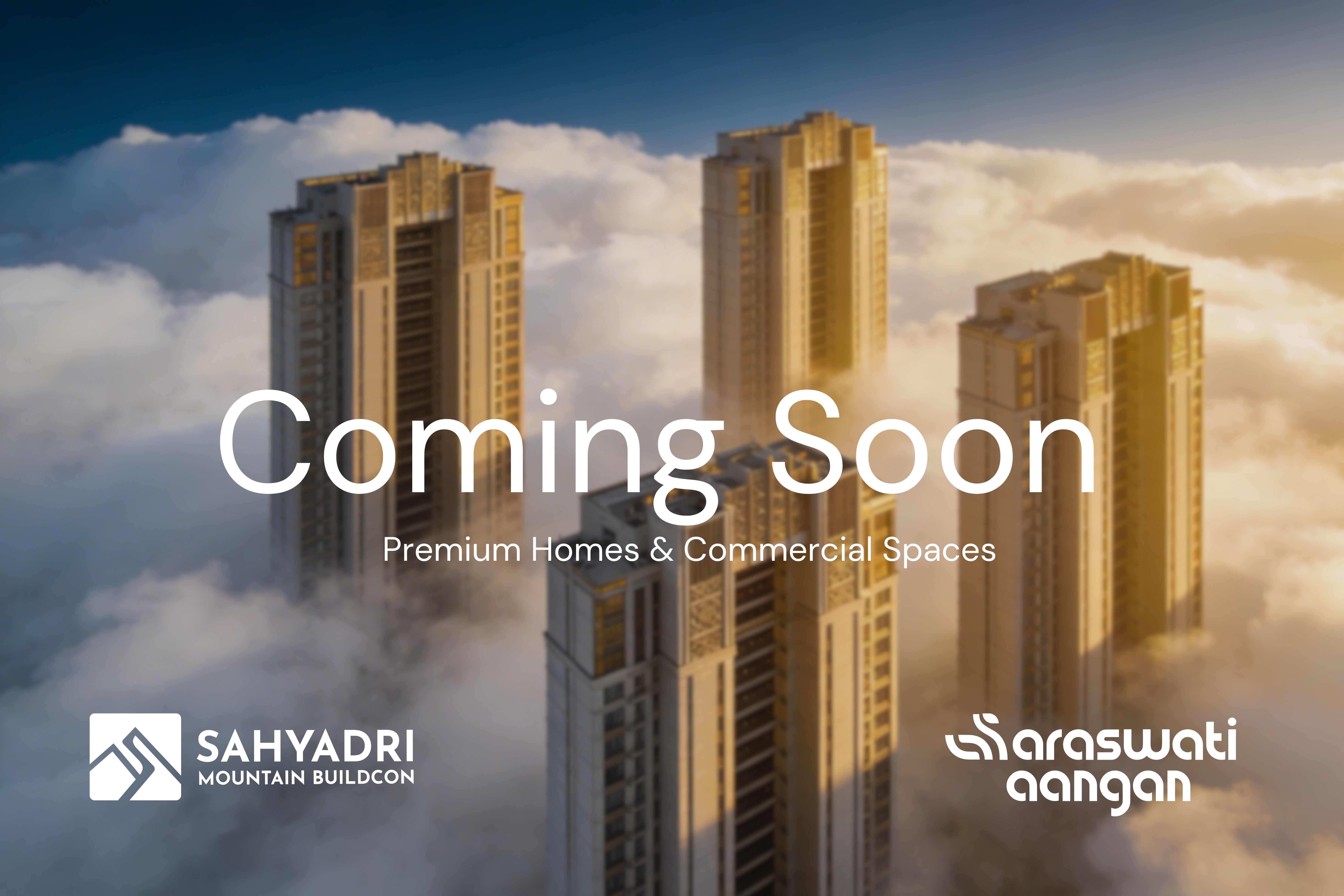 2 and 3 BHK premium residential towers in Uruli Devachi Pune by Sahyadri Mountain Buildcon