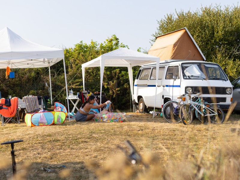 Emplacement avec Van