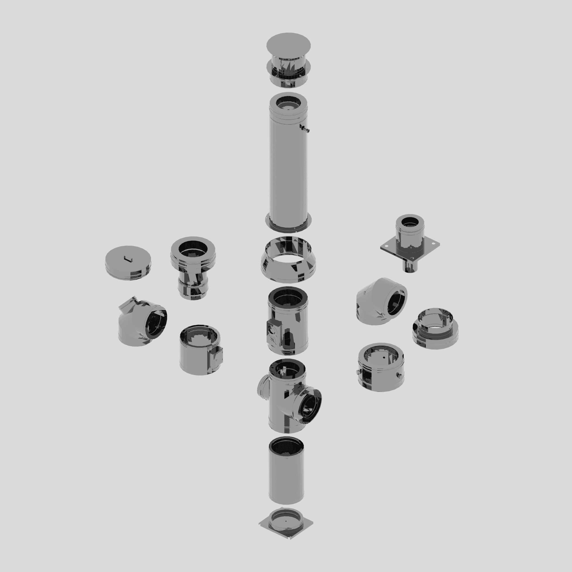 ICS - Dvostenska izvedba 130 mm