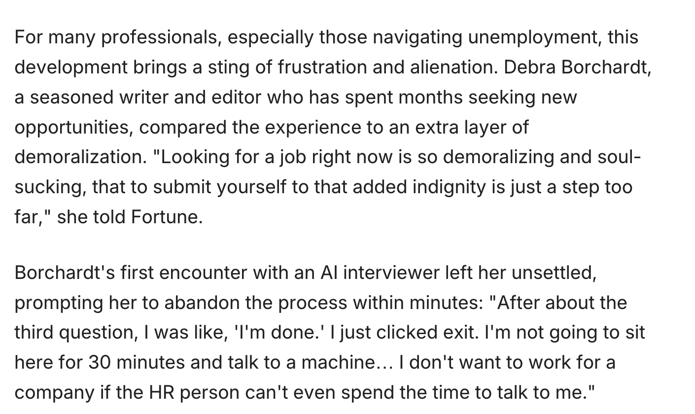 Techspot Blog Sceenshot from interview news artice