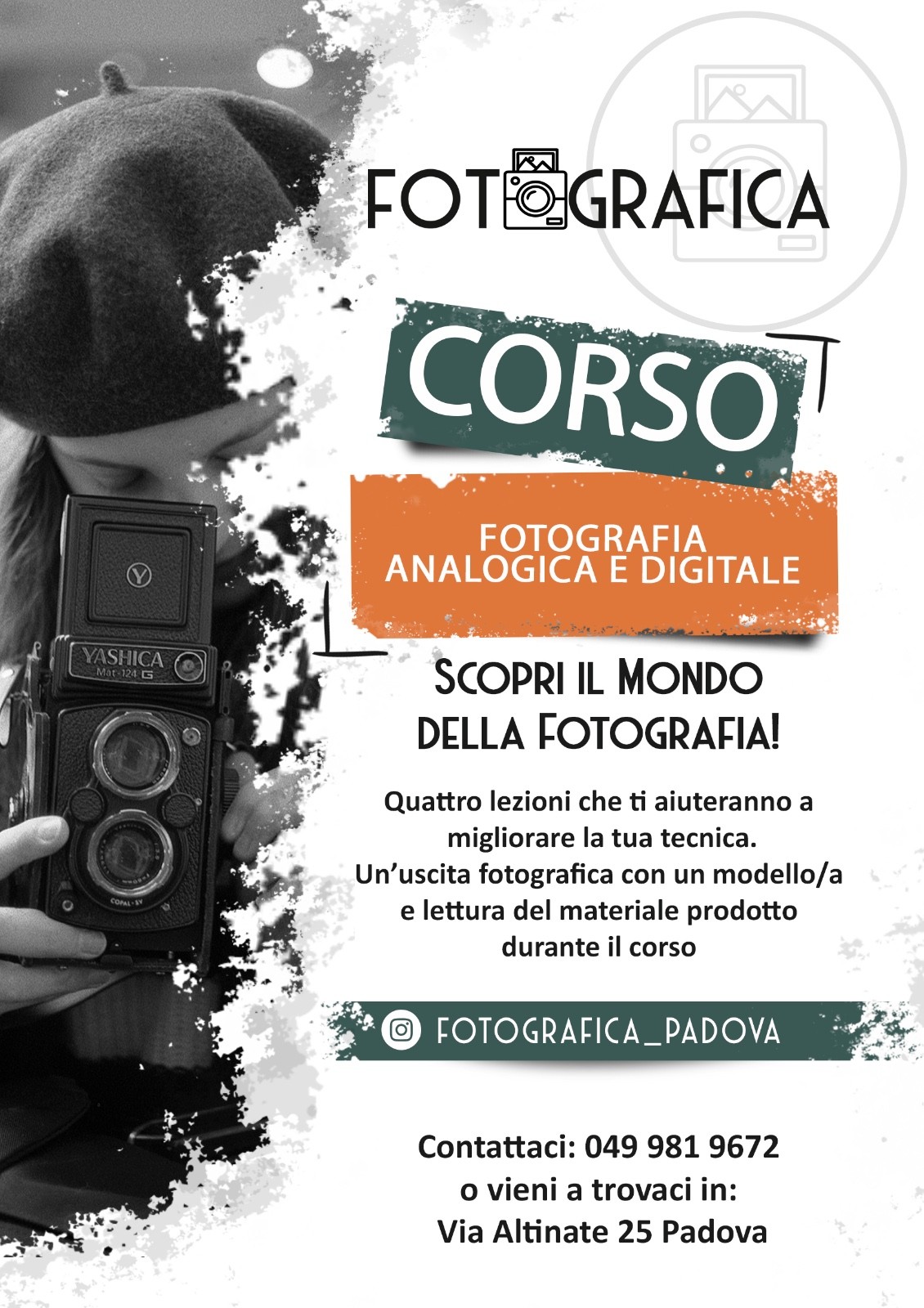 Corso fotografia analogica Padova