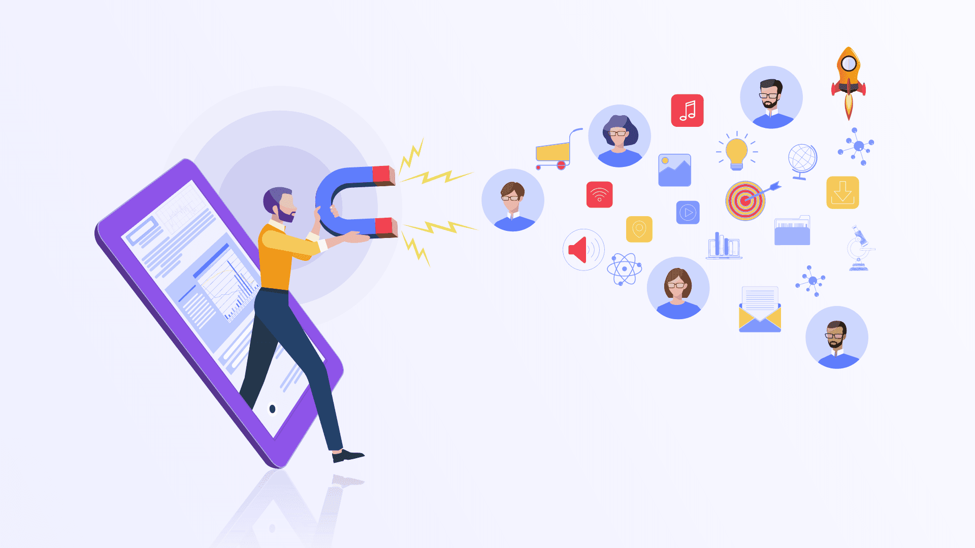 Digital marketing pulls in potential customers - How To Follow Up With A Sales Lead