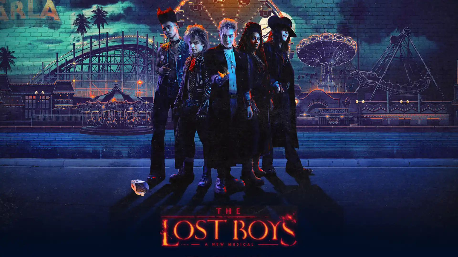 《捉鬼小灵精》：全新百老汇音乐剧海报 —— 经典邪典电影震撼登上百老汇舞台