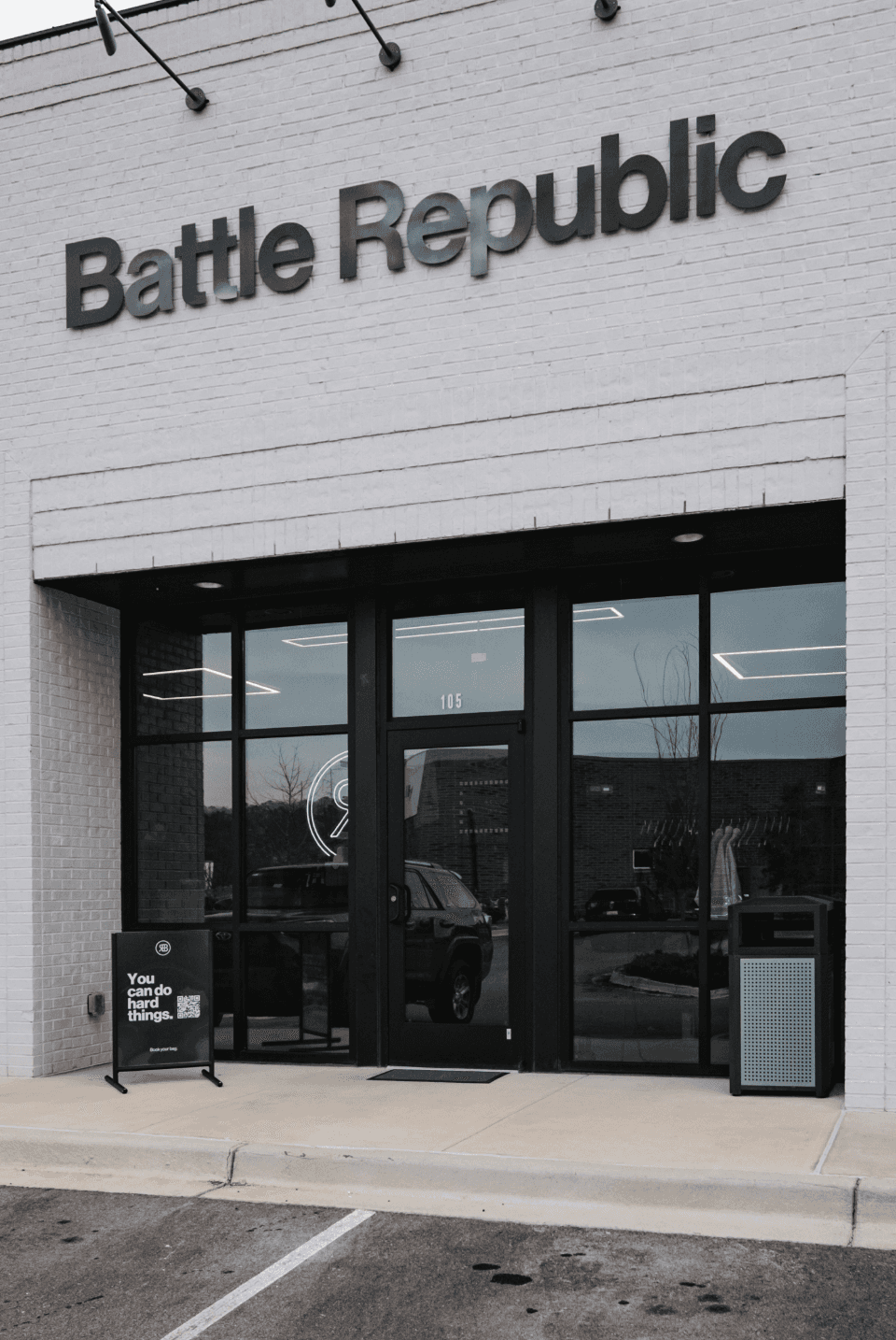 Storefront Metal Sign for Battle Republic