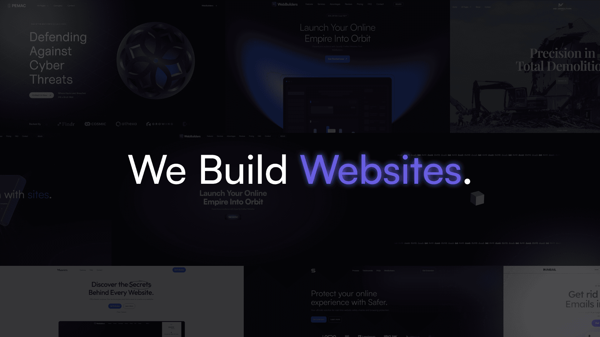 We Build Websites