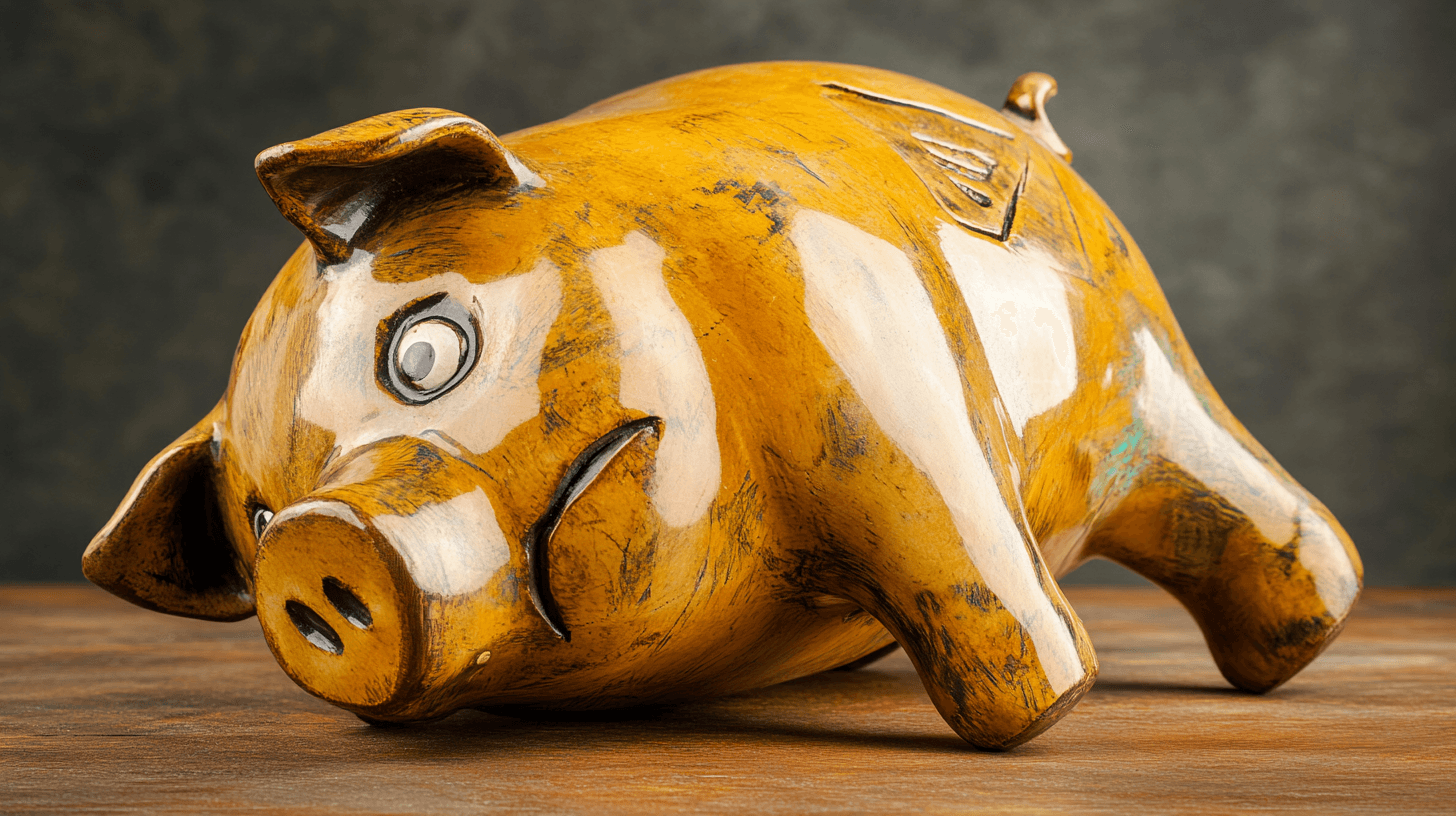 Yellow Piggy Bank