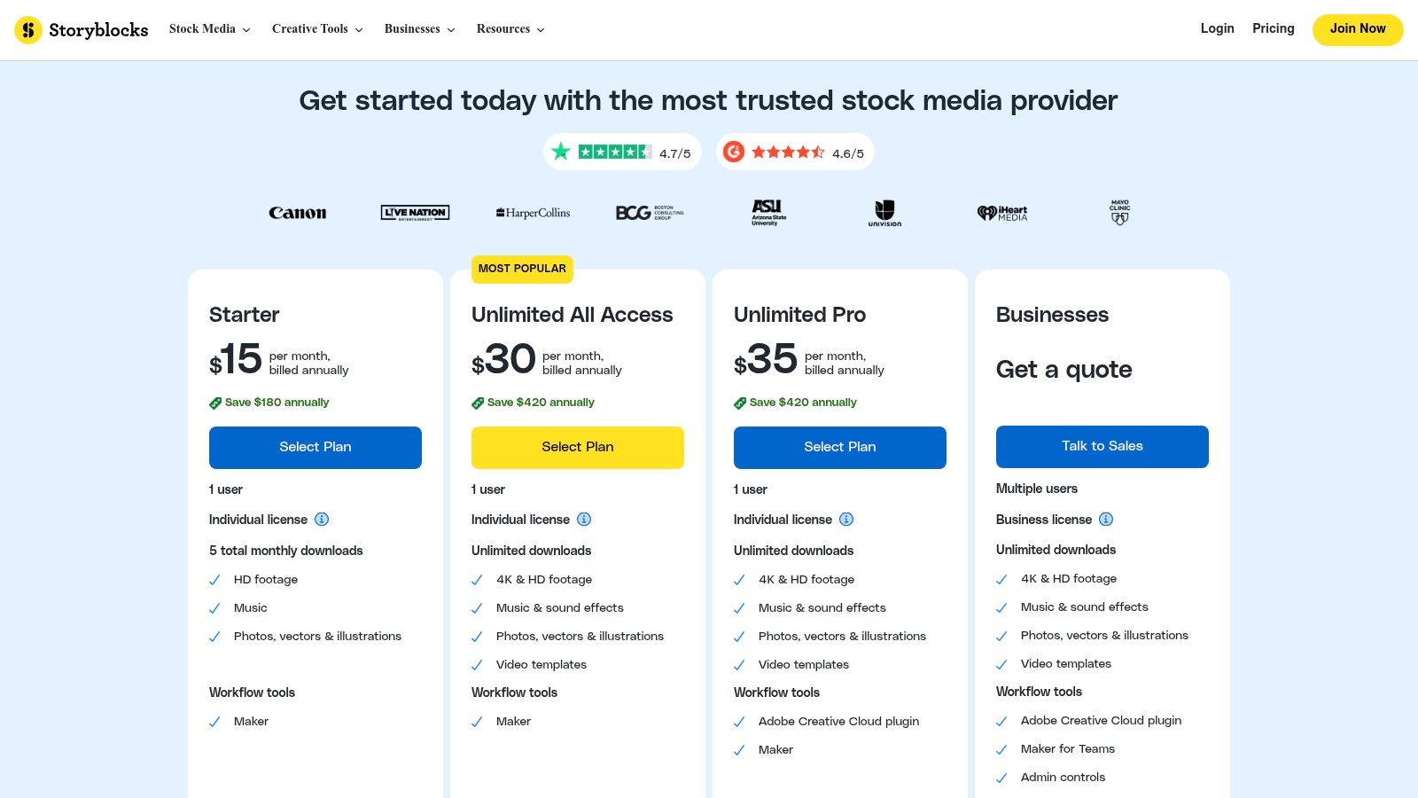 Storyblocks