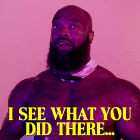 i see what you did there gif