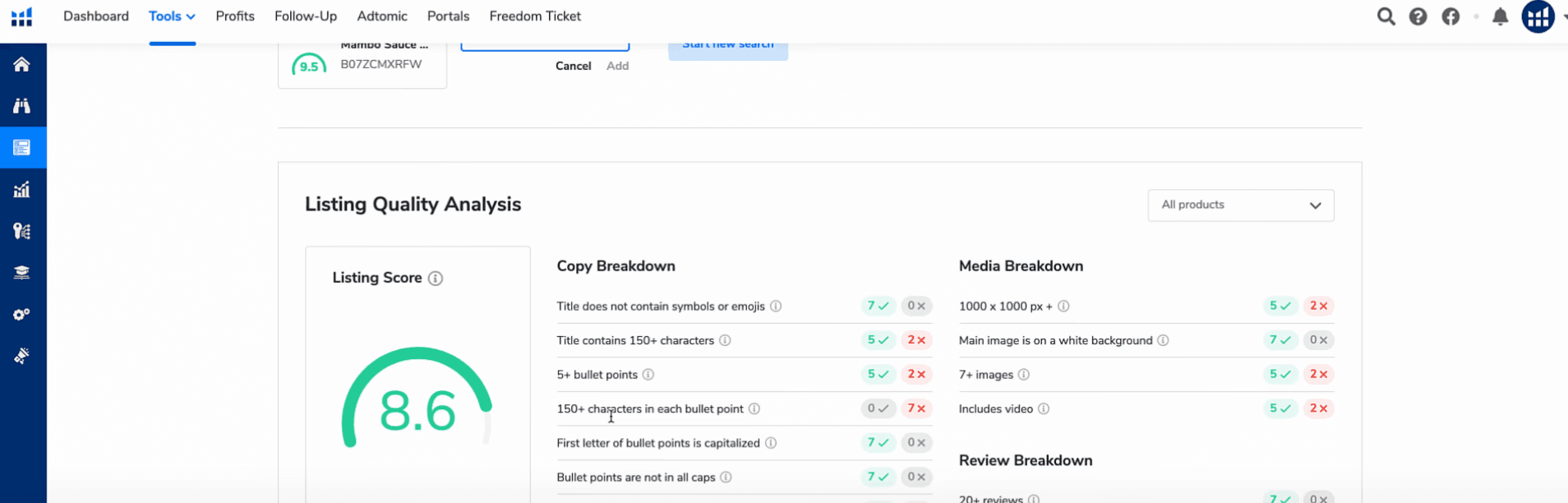 Listing Quality Analysis