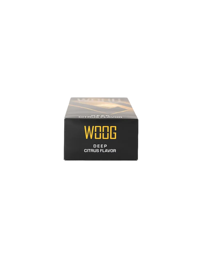 Woog Citrus Mint Orange cigarette pack.