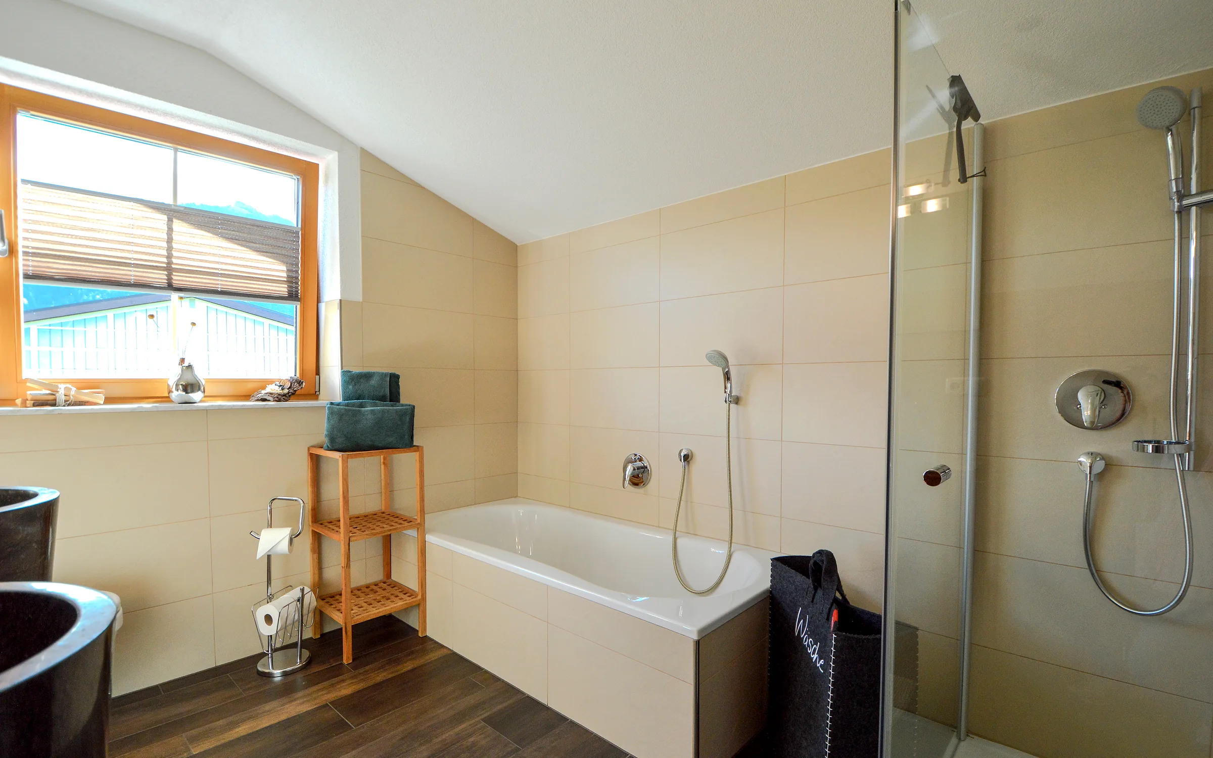 Gemeinsamer Wohnbereich der Ferienwohnung