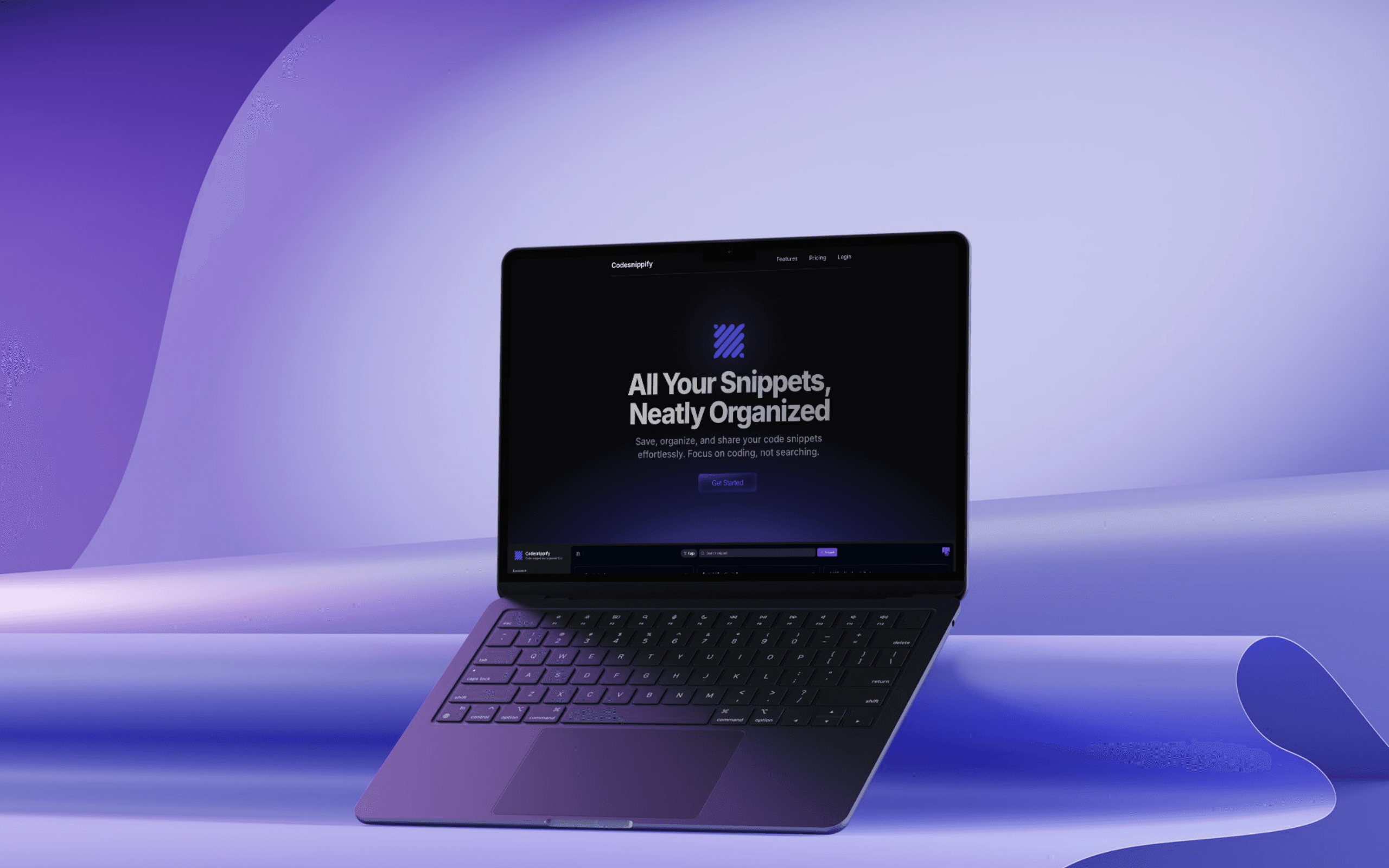 Codesnippet client 2 mockup image