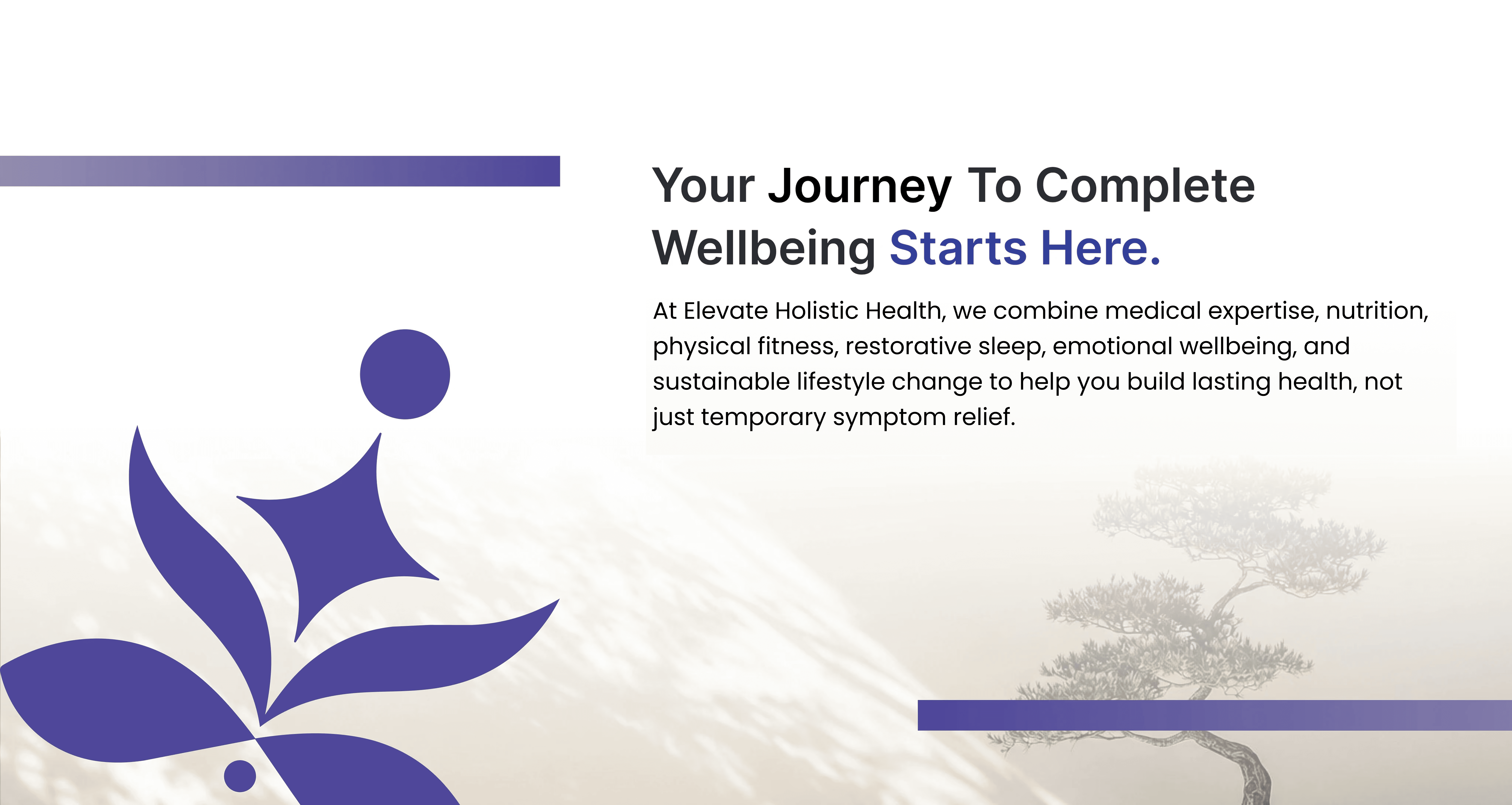 Elevate Holistic Health hero image