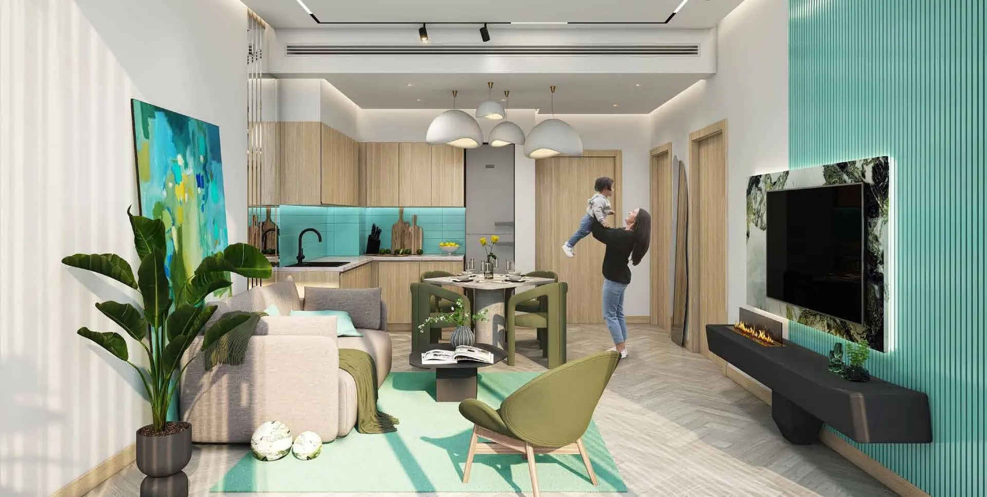 Elo 2 and 3 Damac interiors