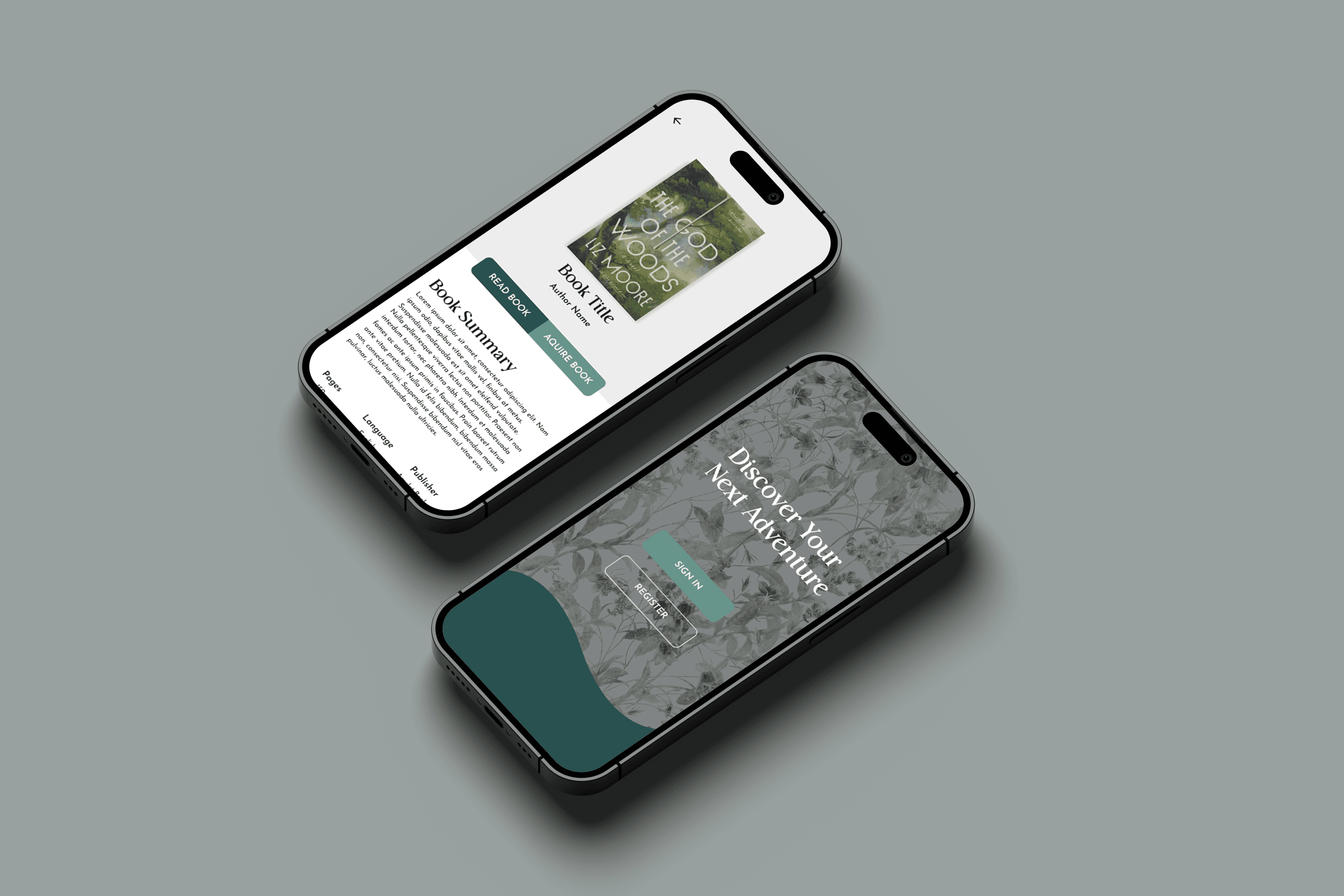Starlit Shelf book app displayed on a smartphone.