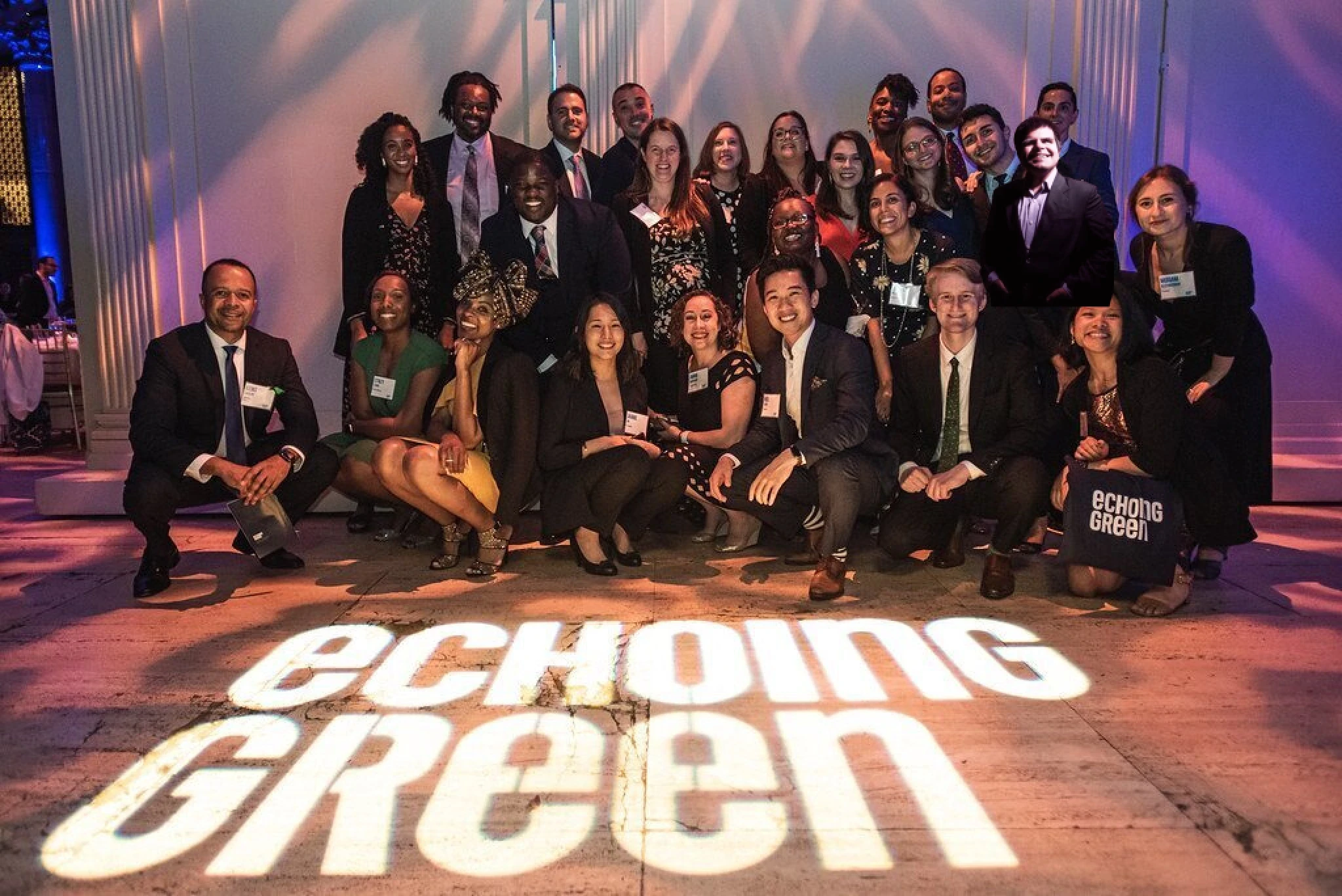 Our founder Kartik with his Echoing Green Fellowship cohort.