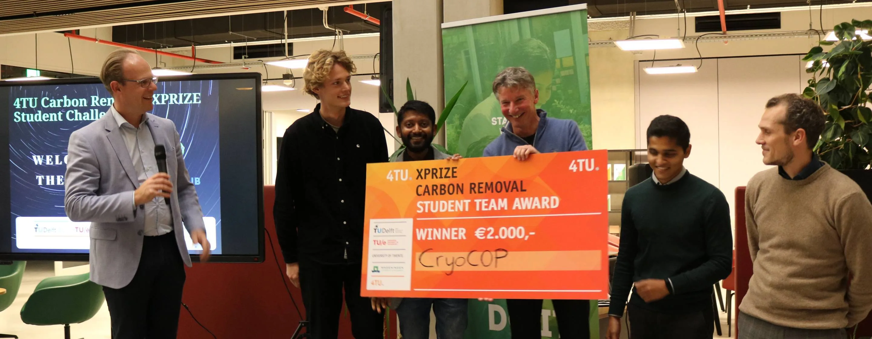 Team at corporate event