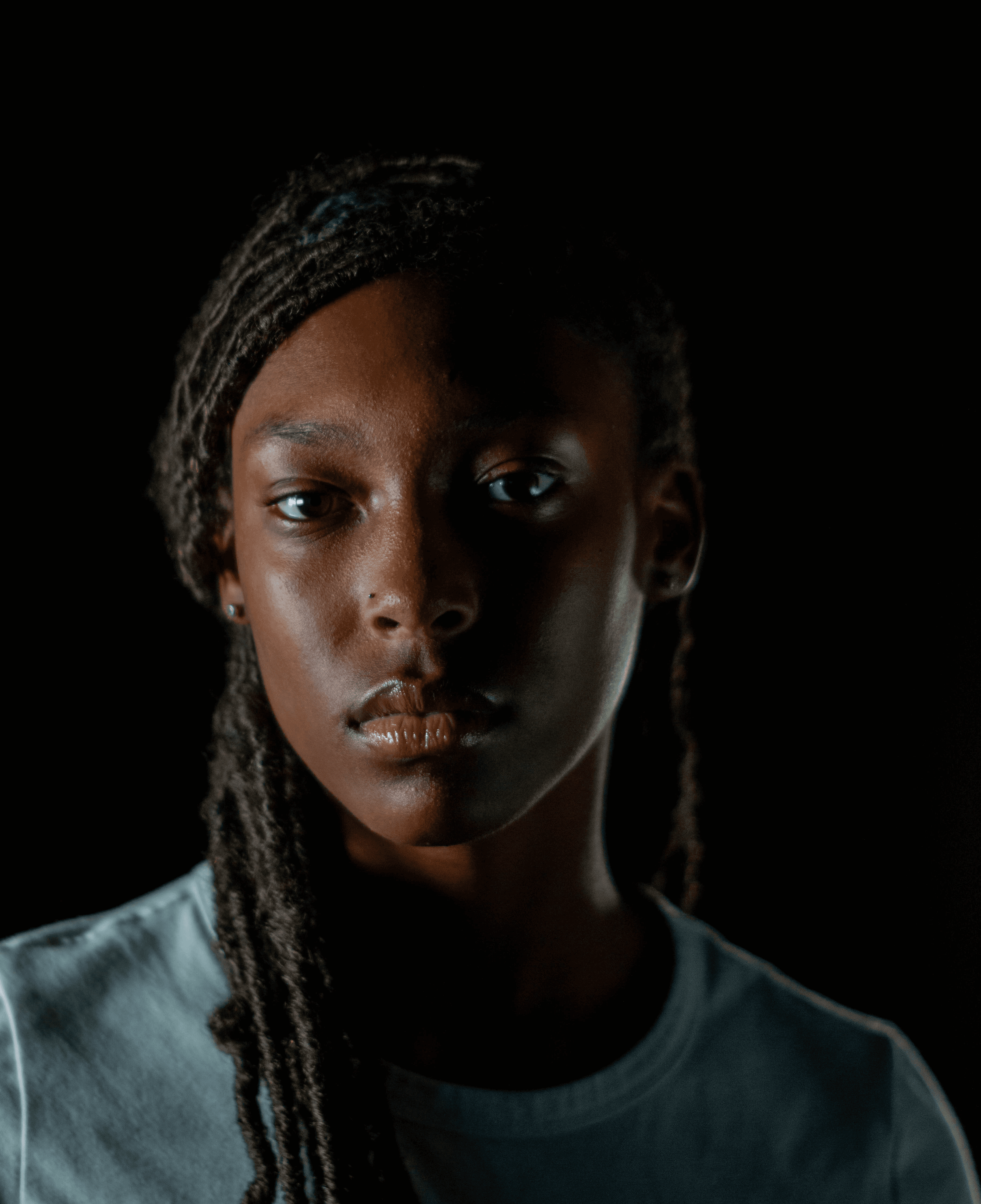 Imagery of the designer (Shakyra Jackson).
