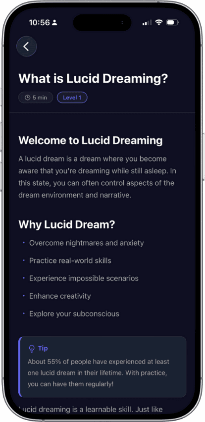 Mobile UI