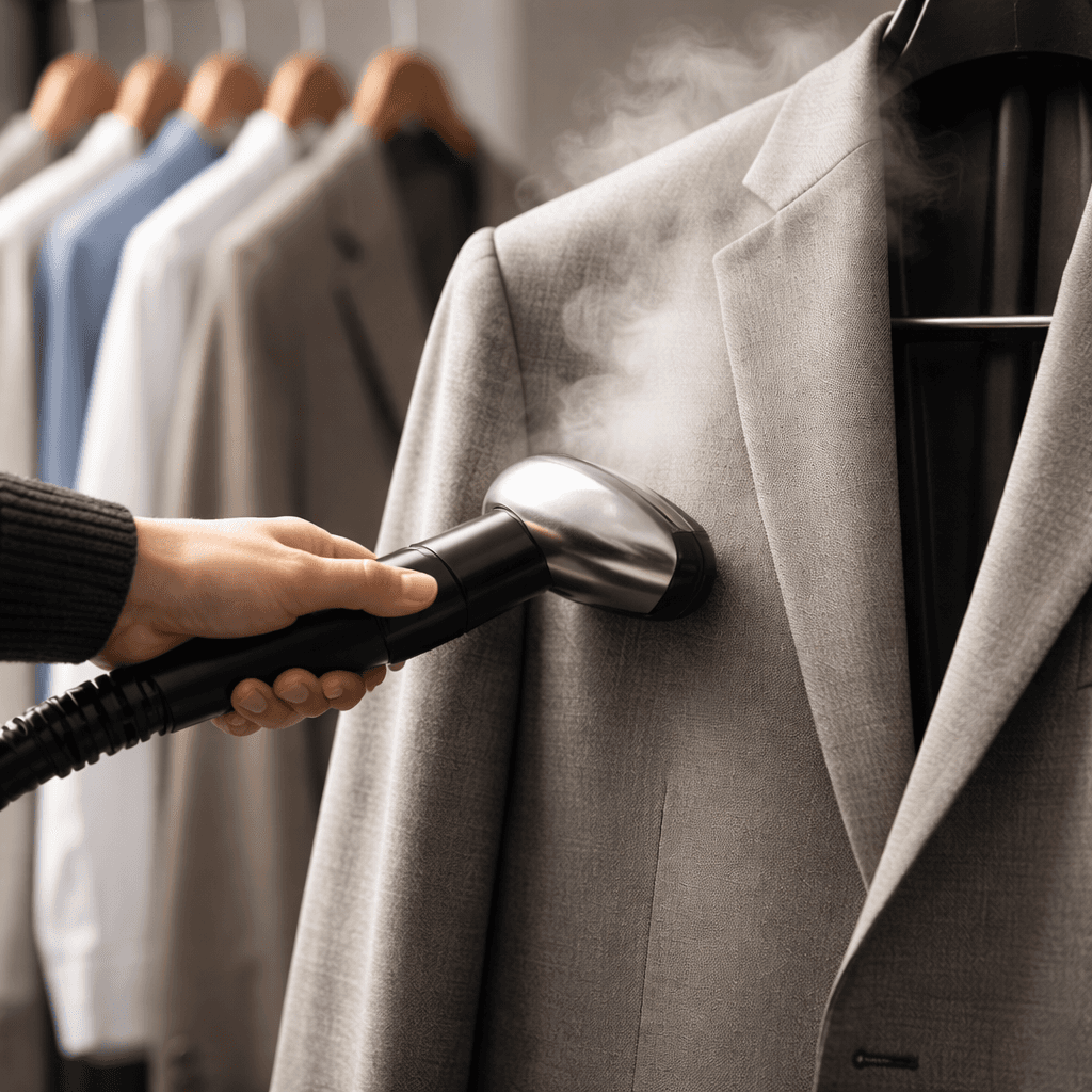 Premium dry cleaning and garment finishing service by Washora