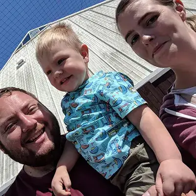 a happy family