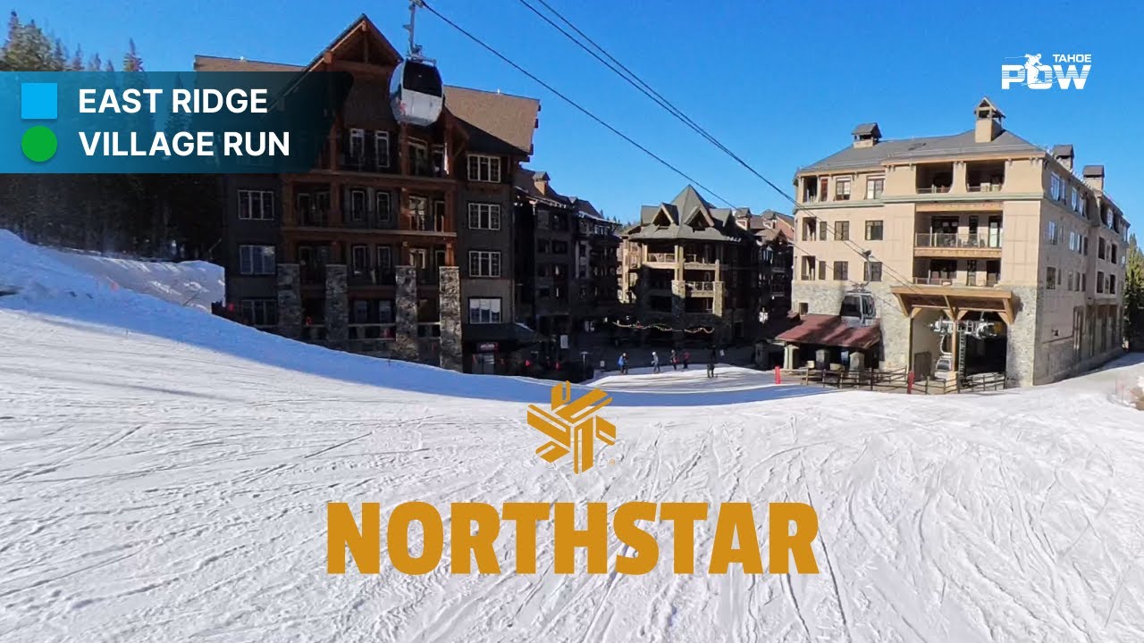 The Longest Run at Northstar – East Ridge to Logger's Loop to Cat's Face to Village Run