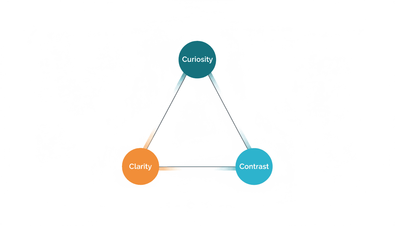 Diagram: 3C triangle for thumbnails
