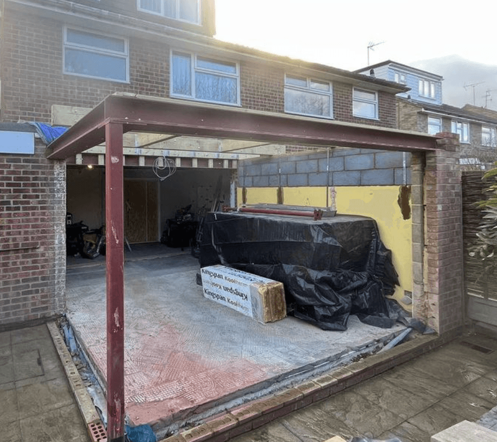 garden shelter construction