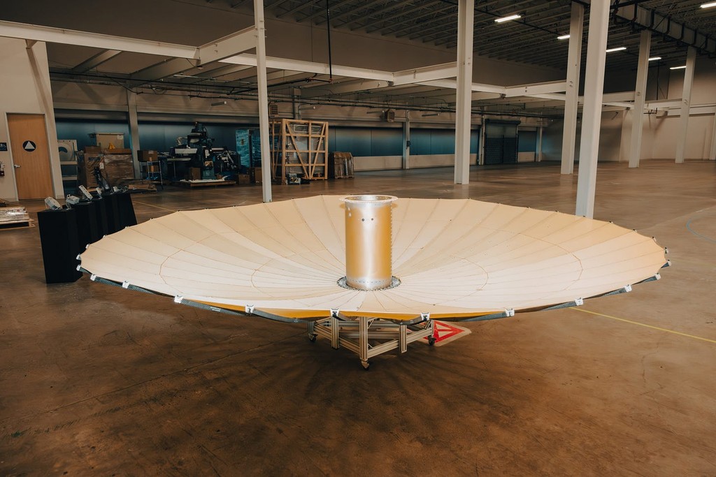 Umbra satellite components and lab equipment