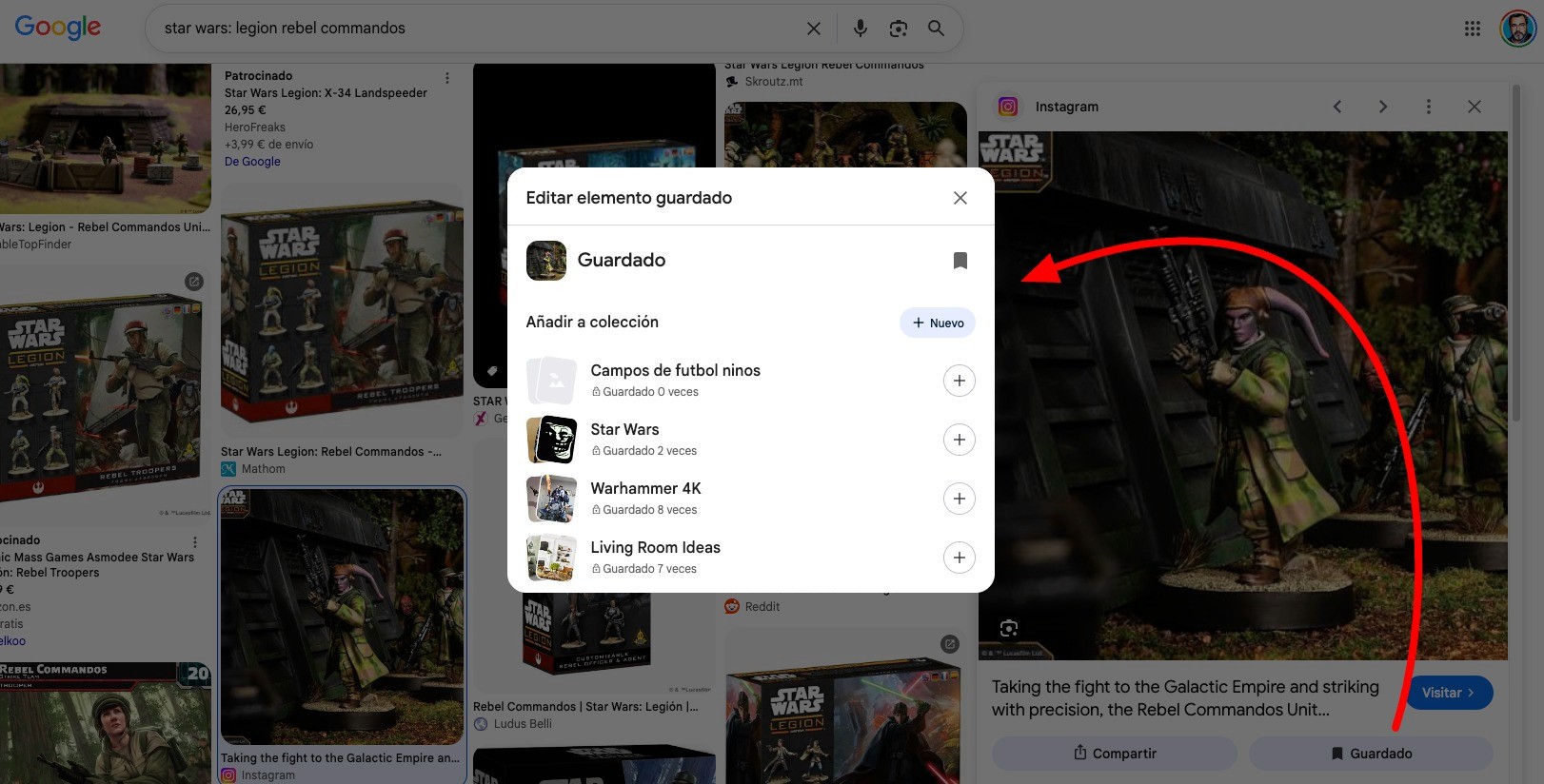Collections: saved visual research, and the Maps connection